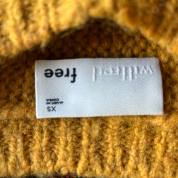 Wilfred Free Cropped Bat Wing Sweater - Picture 2 of 3